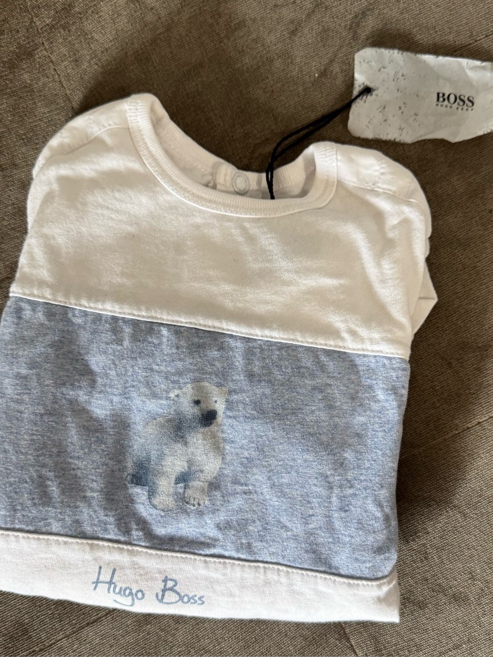 HUGO BOSS Baby Footie 12 months